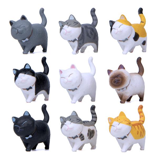 Mini Spazierende Katzenfiguren | Karnz