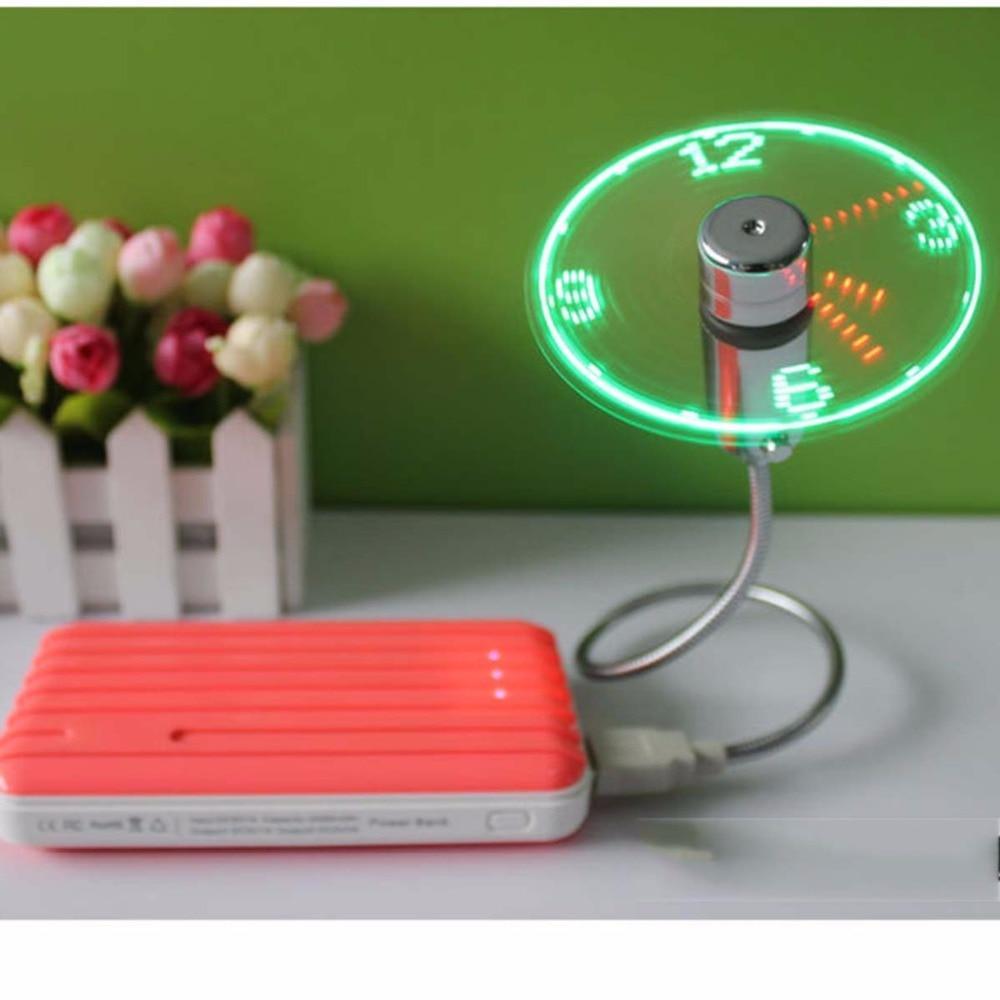 Mini USB Uhr Ventilator | Karnz