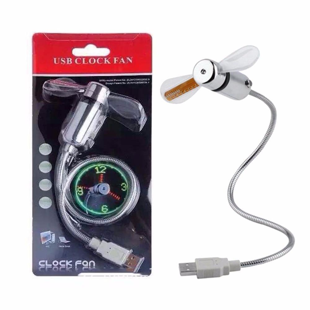 Mini USB Uhr Ventilator | Karnz