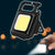 Schlüsselanhänger COB-LED-Taschenlampe - wiederaufladbar - 3 Leuchtmodi | Karnz