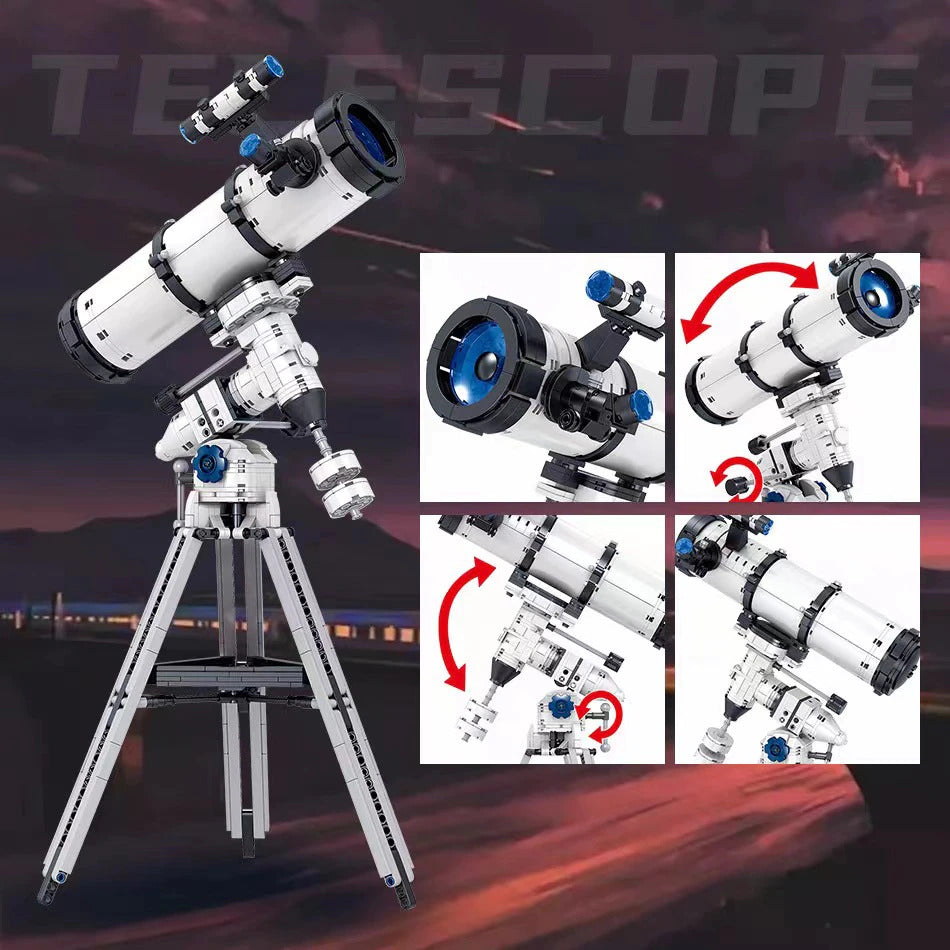 Mini-Astronomisches Teleskop Bauklötze Spielzeug | Karnz
