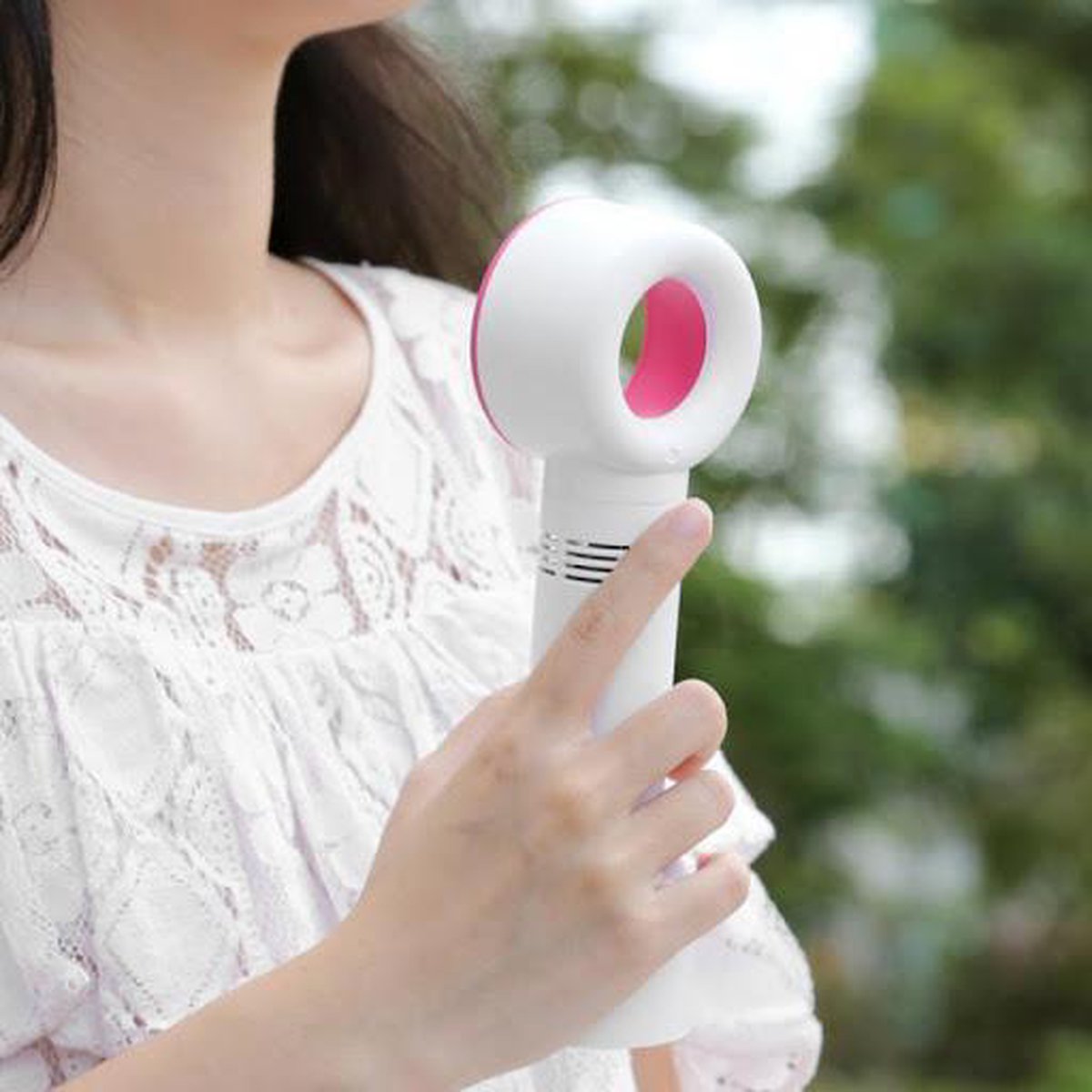 Tragbarer Mini-Ventilator - wiederaufladbar - Tragbarer Ventilator | Karnz