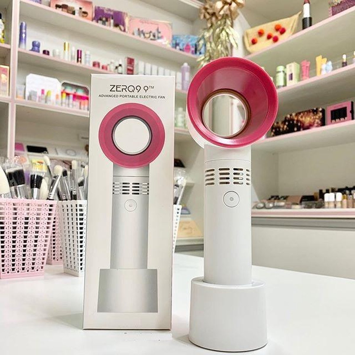 Tragbarer Mini-Ventilator - wiederaufladbar - Tragbarer Ventilator | Karnz