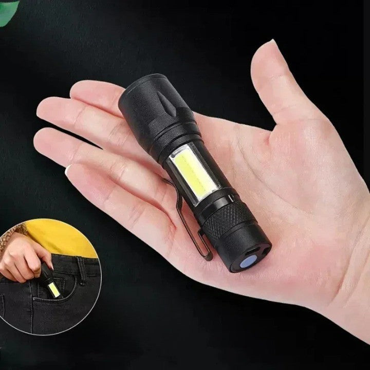Mini Taktische Camping Wiederaufladbare Taschenlampe | Karnz
