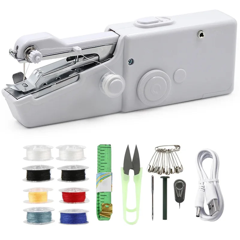 Stitchmatic Mini-Nähmaschine – Tragbare elektrische Nähmaschine für zu Hause und unterwegs | Karnz