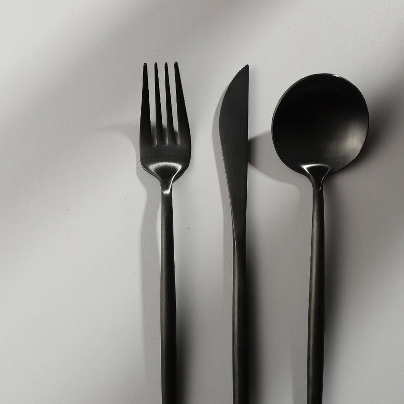 Karnz | Minimalistisches Edelstahl Besteck Elegante Einfachheit