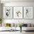 Minimalistische abstrakte florale Wandkunst Fine-Art-Leinwanddrucke inspirierendes Zitat Poster Galerie Wandbilder für Wohnzimmer Schlafzimmer Kunstdékor
