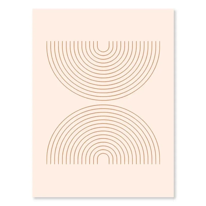 Minimalistische abstrakte geometrische Mondphasen-Linienkunst Wandkunst Fine Art Leinwanddrucke Bilder für moderne Wohnung Wohnzimmer nordische Wohnkultur