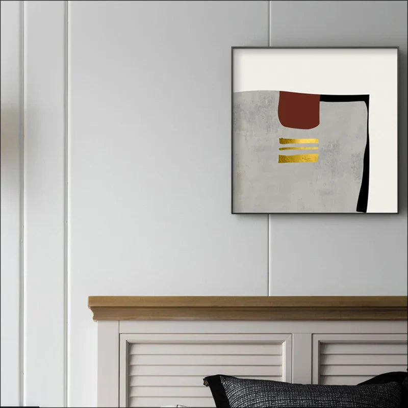 Minimalistische zeitgenössische Farbblock abstrakte Wandkunst Feine Kunst Leinwanddrucke Bilder für moderne Wohnung Wohnzimmer Schlafzimmer Kunstdekoration