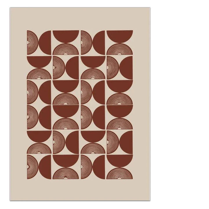 Minimalistische geometrische Sonnen-Mond-Wandkunst feine Kunstleinwanddrucke moderne abstrakte Plakatbilder für Wohnzimmer Esszimmer Kunstdekoration