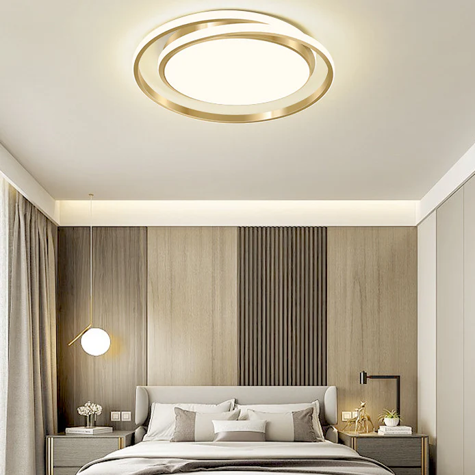 Minimalistische LED-Kreis-Deckenleuchte | Karnz