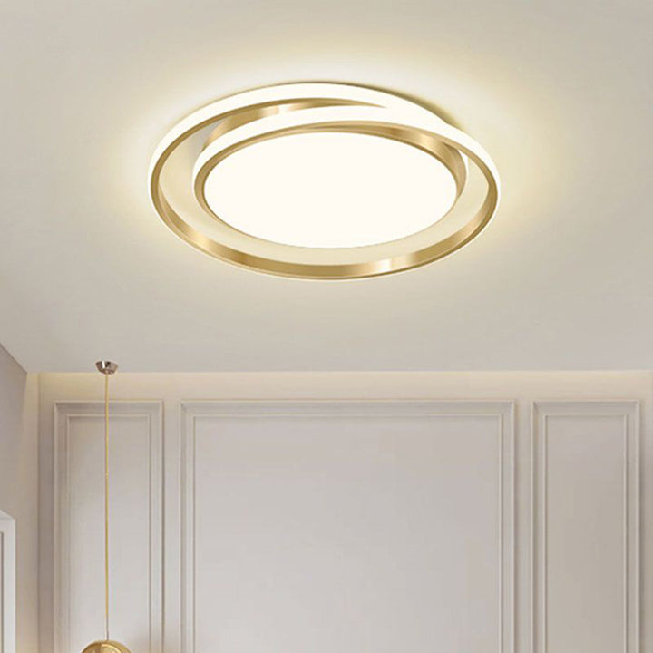 Minimalistische LED-Kreis-Deckenleuchte | Karnz