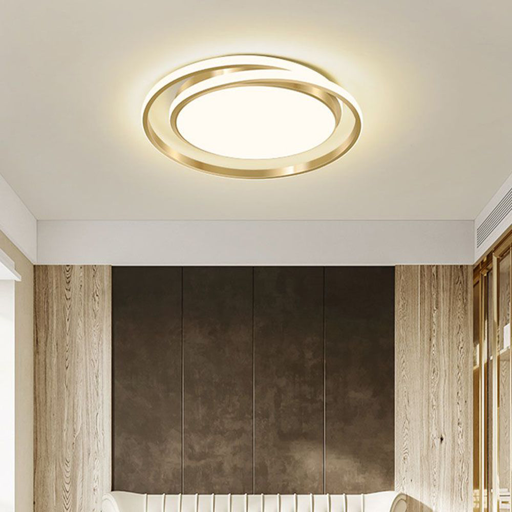 Minimalistische LED-Kreis-Deckenleuchte | Karnz