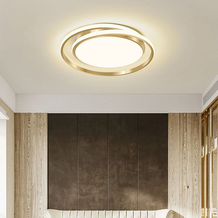 Minimalistische LED-Kreis-Deckenleuchte | Karnz