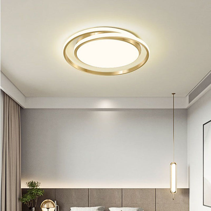Minimalistische LED-Kreis-Deckenleuchte | Karnz