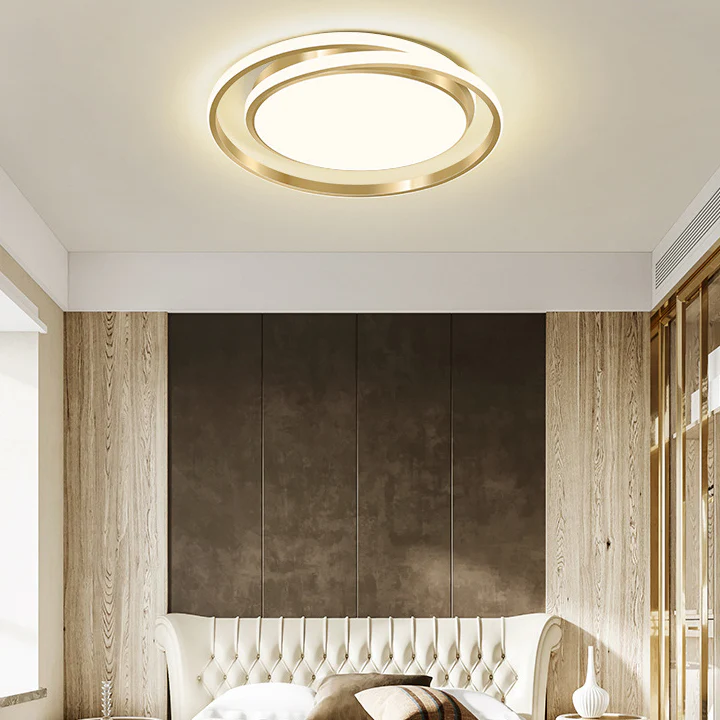 Minimalistische LED-Kreis-Deckenleuchte | Karnz