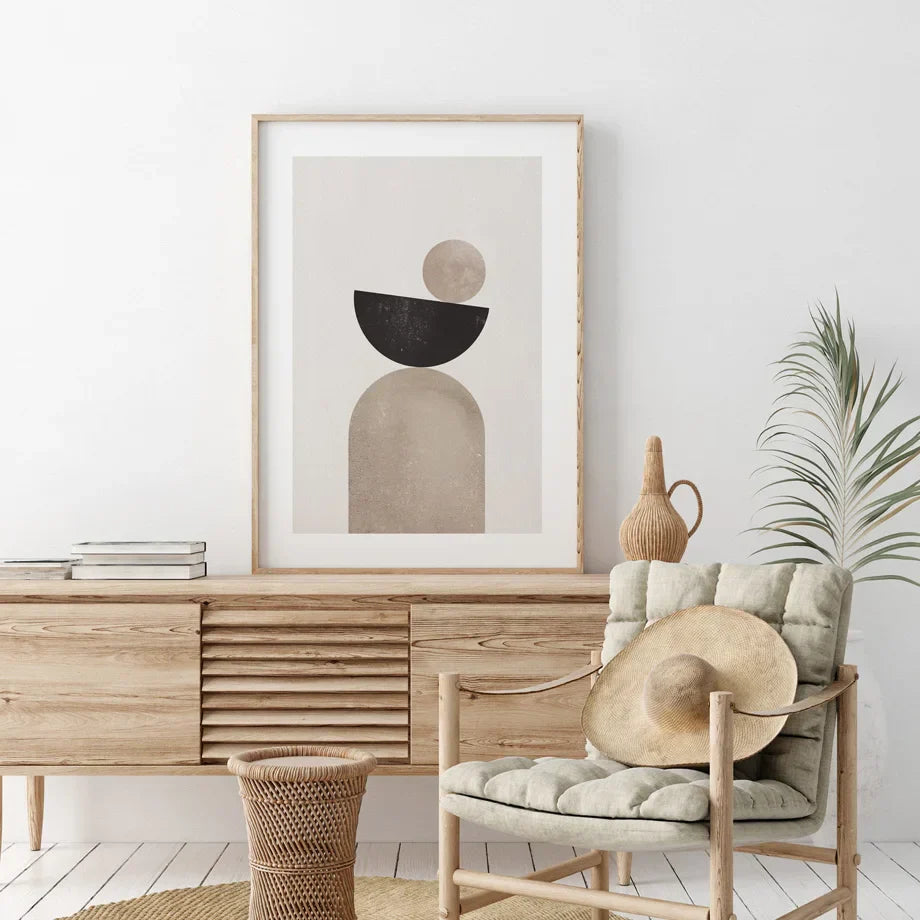 Minimalistische Nordische Geometrische Abstrakte Stillleben Wandkunst Fine Art Leinwanddrucke Neutrale Farbbilder Für Modernes Wohnzimmer Schlafzimmer Kunst Dekor