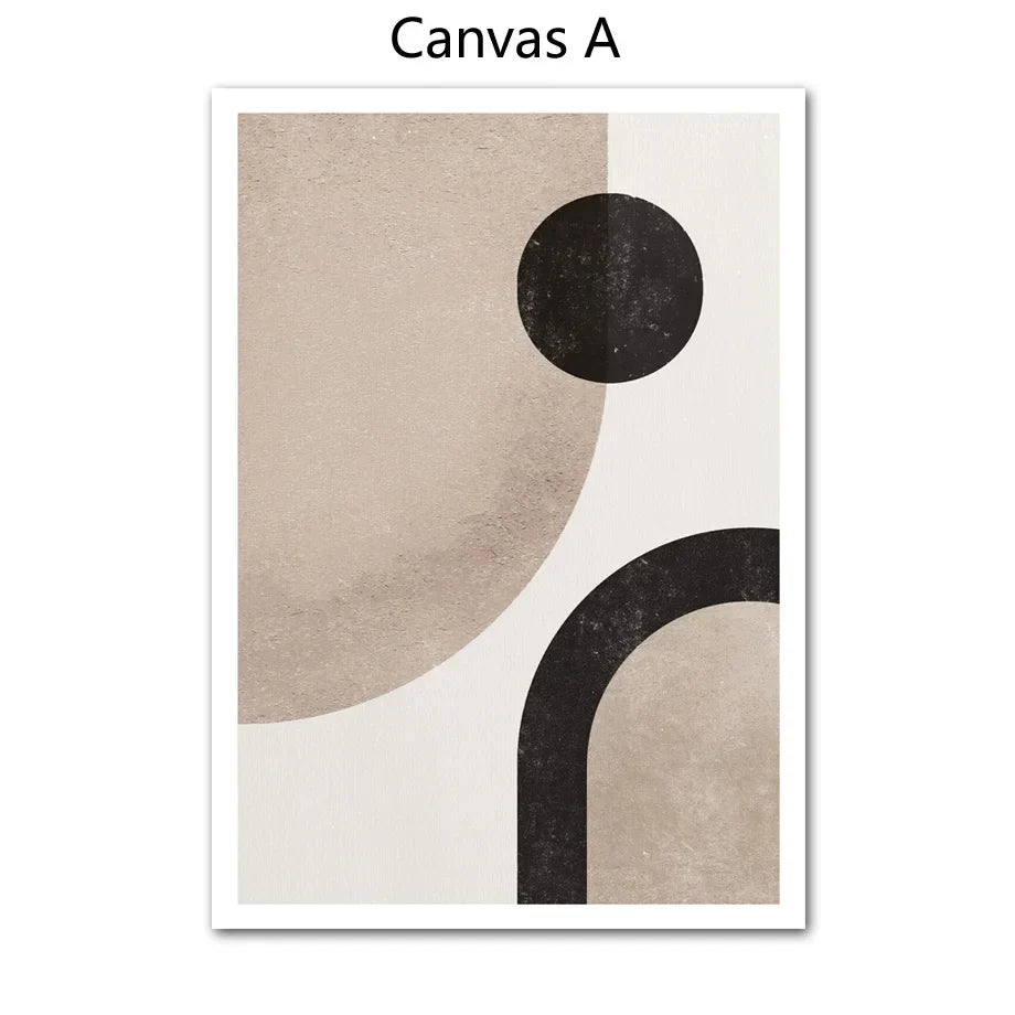 Minimalistische Nordische Geometrische Abstrakte Stillleben Wandkunst Fine Art Leinwanddrucke Neutrale Farbbilder Für Modernes Wohnzimmer Schlafzimmer Kunst Dekor