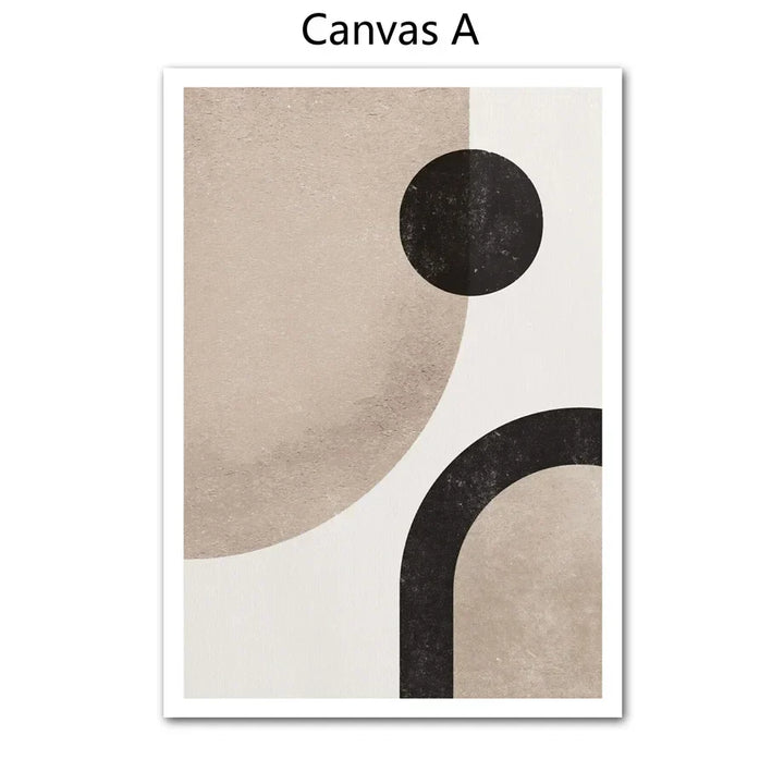 Minimalistische Nordische Geometrische Abstrakte Stillleben Wandkunst Fine Art Leinwanddrucke Neutrale Farbbilder Für Modernes Wohnzimmer Schlafzimmer Kunst Dekor