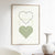 Minimalistische Friedensliebe Herzen Wandkunst Fine Art Canvas Drucke Einfache inspirierende Zitate Poster Bild für Wohnzimmer Schlafzimmer Dekor