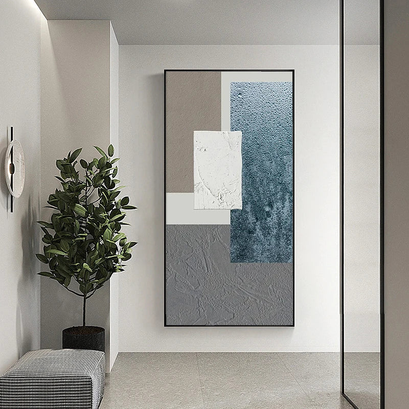 Minimalistische Texturale Abstrakte Wandkunst Fein Kunstleinwanddrucke Bilder Für Modernes Wohnzimmer Foyer Kunst Für Zeitgenössische Innenräume