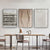 Minimalistische urbane texturale abstrakte Wandkunst Fine Art Leinwanddrucke neutrale Farben Bilder für modernes Apartment Wohnzimmer Home Office Kunst Dekor