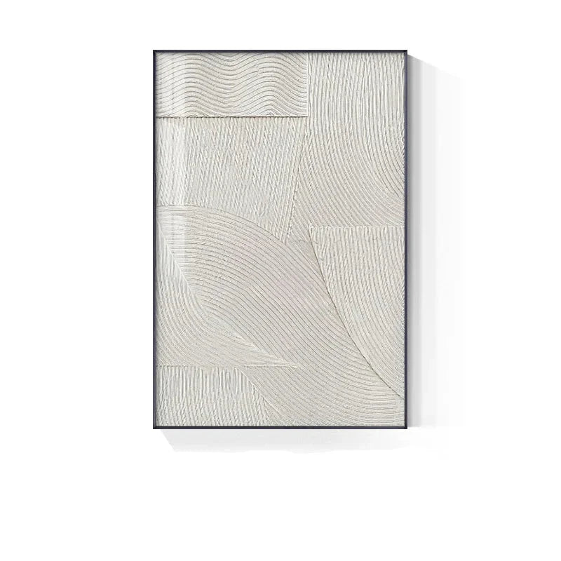 Minimalistische urbane texturale abstrakte Wandkunst Fine Art Leinwanddrucke neutrale Farben Bilder für modernes Apartment Wohnzimmer Home Office Kunst Dekor