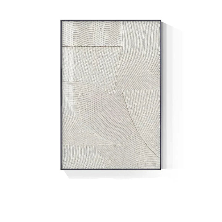 Minimalistische urbane texturale abstrakte Wandkunst Fine Art Leinwanddrucke neutrale Farben Bilder für modernes Apartment Wohnzimmer Home Office Kunst Dekor