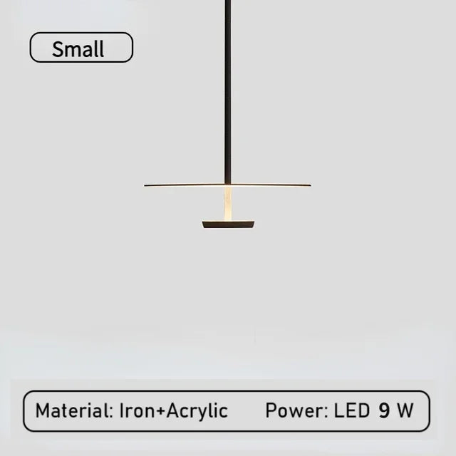 Moderne elegante LED-Ring-Pendelleuchte „ElegantArc“ – minimalistisches Design für Wohn- und Esszimmer