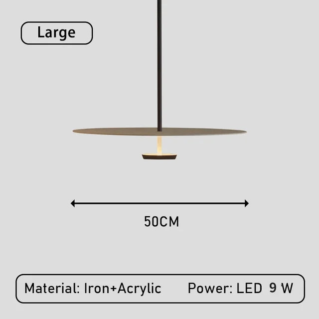 Moderne elegante LED-Ring-Pendelleuchte „ElegantArc“ – minimalistisches Design für Wohn- und Esszimmer