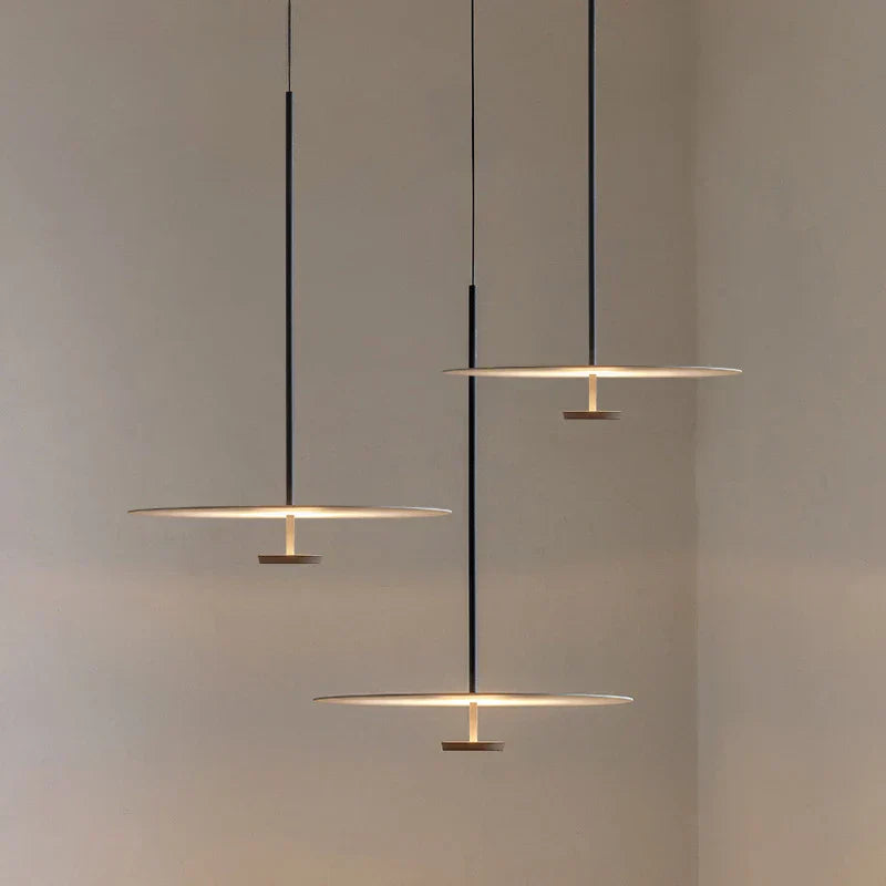 Moderne elegante LED-Ring-Pendelleuchte „ElegantArc“ – minimalistisches Design für Wohn- und Esszimmer