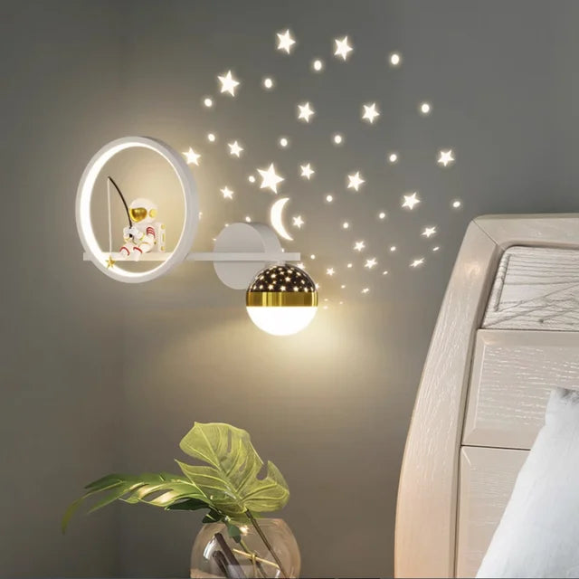 LittleBeam | Moderne Kinder-Wandleuchte - Sanfte Beleuchtung und kinderfreundliches Design | Karnz