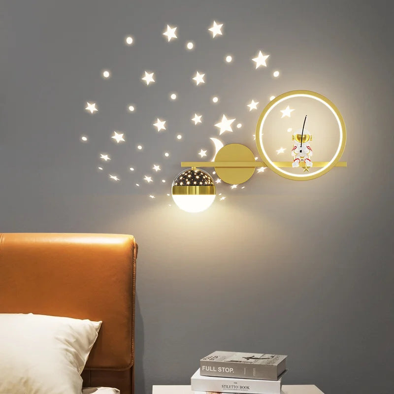 LittleBeam | Moderne Kinder-Wandleuchte - Sanfte Beleuchtung und kinderfreundliches Design | Karnz