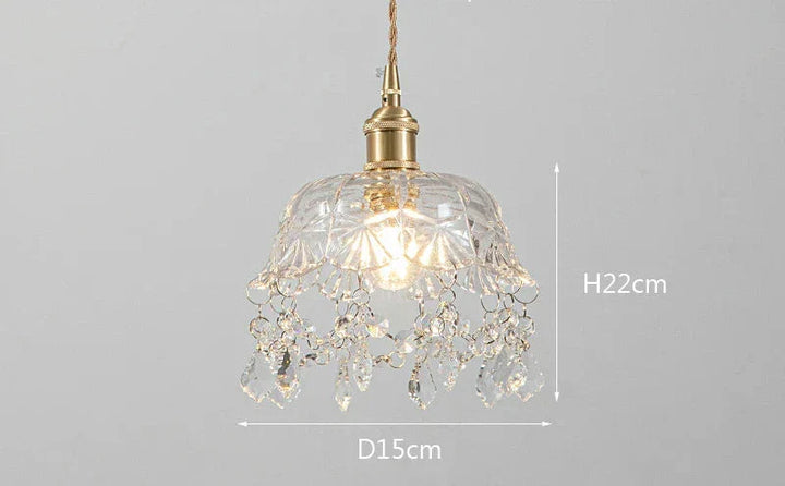 Moderne Glas Pendelleuchte – Kristallklares Design für Wohnzimmer & Esszimmer | Karnz