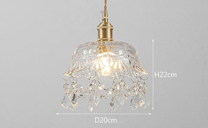 Moderne Glas Pendelleuchte – Kristallklares Design für Wohnzimmer & Esszimmer | Karnz