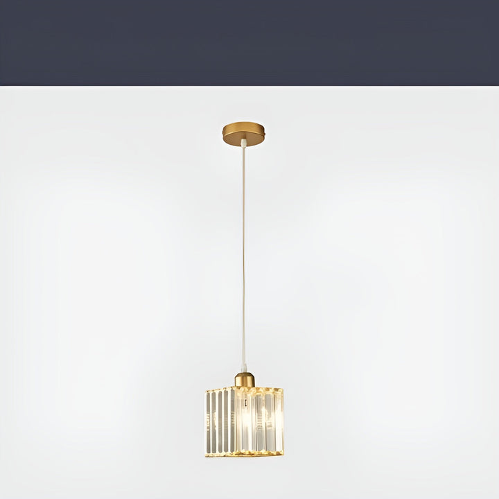 BrilliantGlow Light – Elegante Pendelleuchte aus K9-Kristall