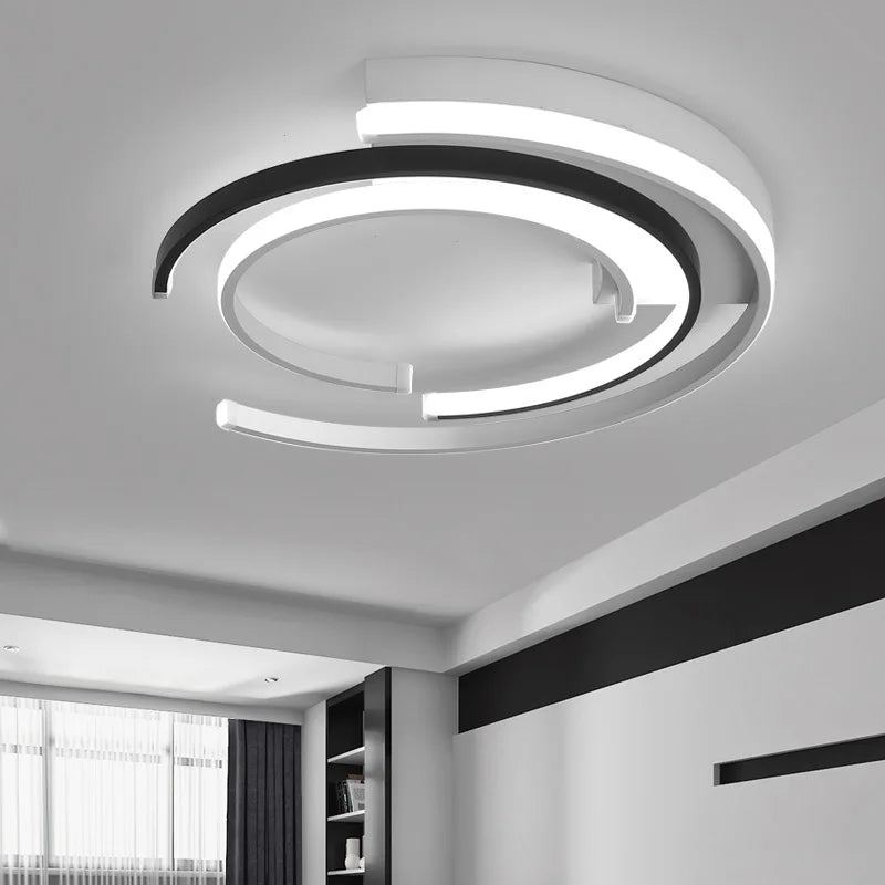 LEDFlex Deckenleuchte – Modern Rund LED Beleuchtung für Wohnzimmer und Schlafzimmer | Karnz