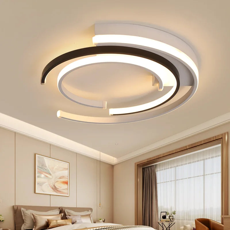 LEDFlex Deckenleuchte – Modern Rund LED Beleuchtung für Wohnzimmer und Schlafzimmer | Karnz
