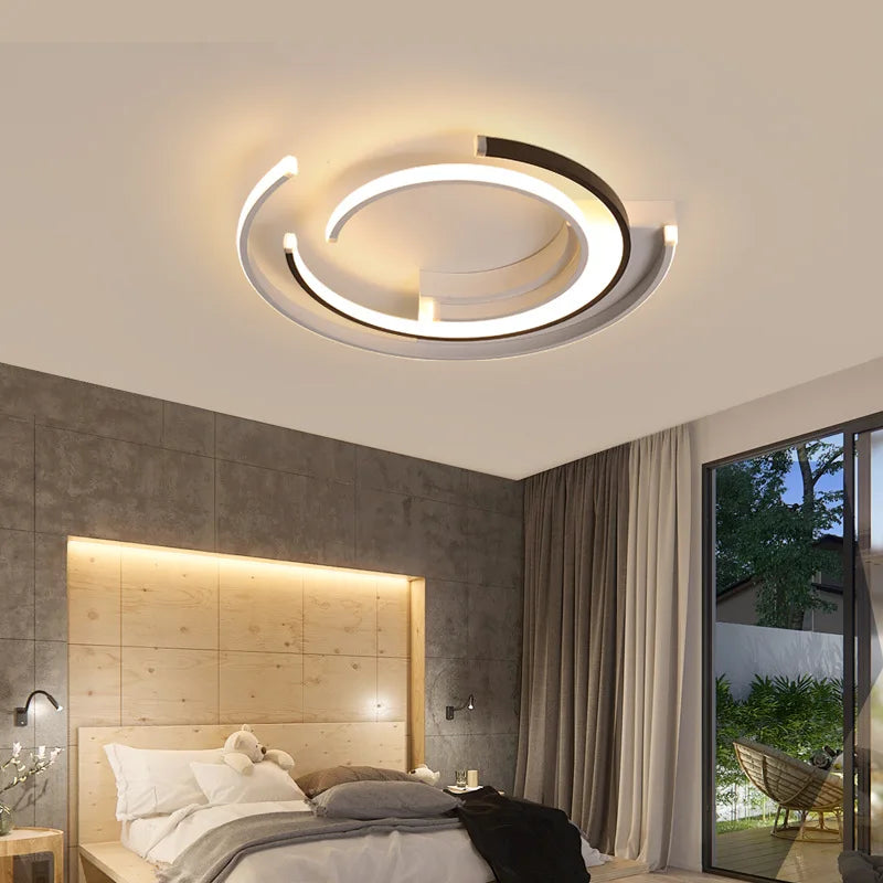 LEDFlex Deckenleuchte – Modern Rund LED Beleuchtung für Wohnzimmer und Schlafzimmer | Karnz
