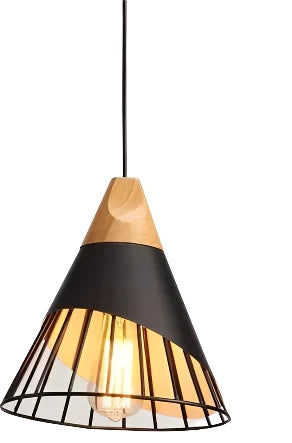 Moderne Pendelleuchten – Stilvolle Hängeleuchte aus Holz und Metall für Esszimmer und Küche | Karnz