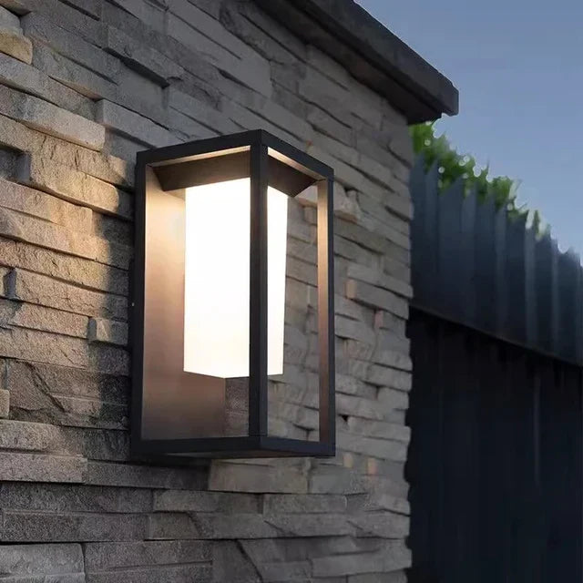 Moderne LED Wandleuchte für den Außenbereich - LumaLine, Energieeffizient und Stilvoll, Ideal für Garten und Terrasse | Karnz
