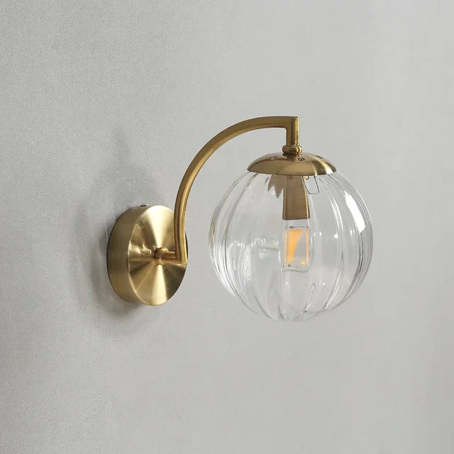 Luxus Moderne Glas Wandlampe - CrystalGlow | Karnz