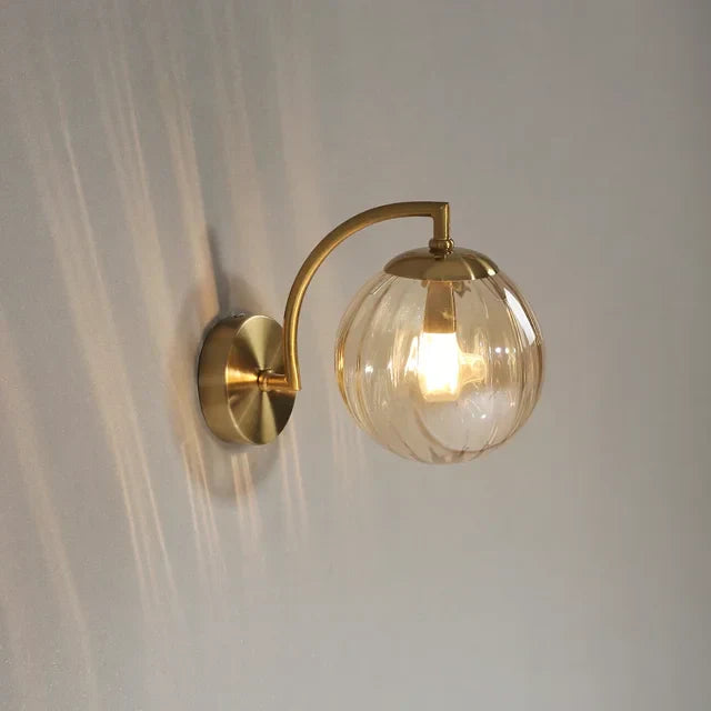 Luxus Moderne Glas Wandlampe - CrystalGlow | Karnz