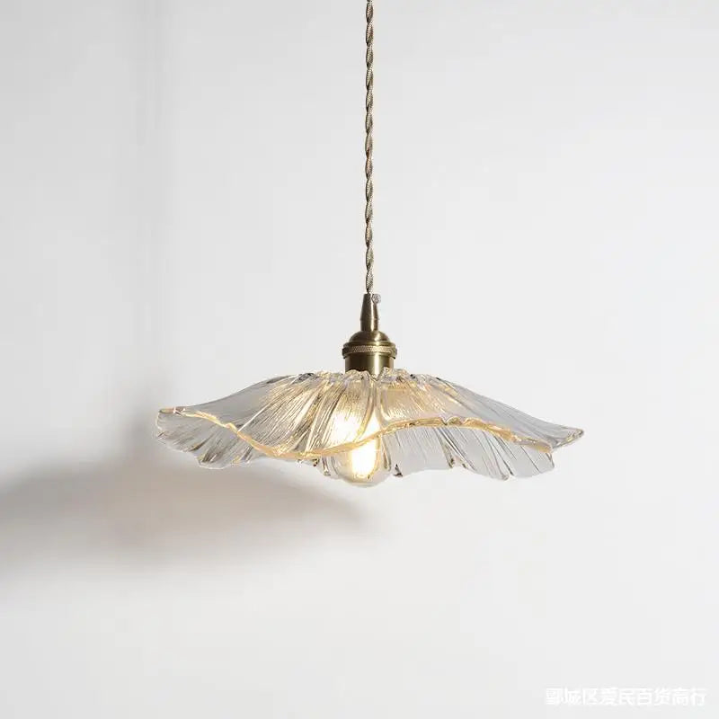 FloraGlimmer – Moderne, blütenförmige Pendelleuchte | Glasdesign | LED-Beleuchtung für Wohn- und Esszimmer