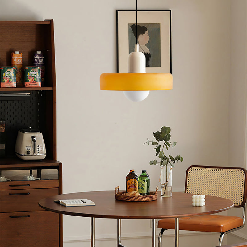 Bunte Bauhaus-Stil Pendelleuchte - StiloGlas | Karnz