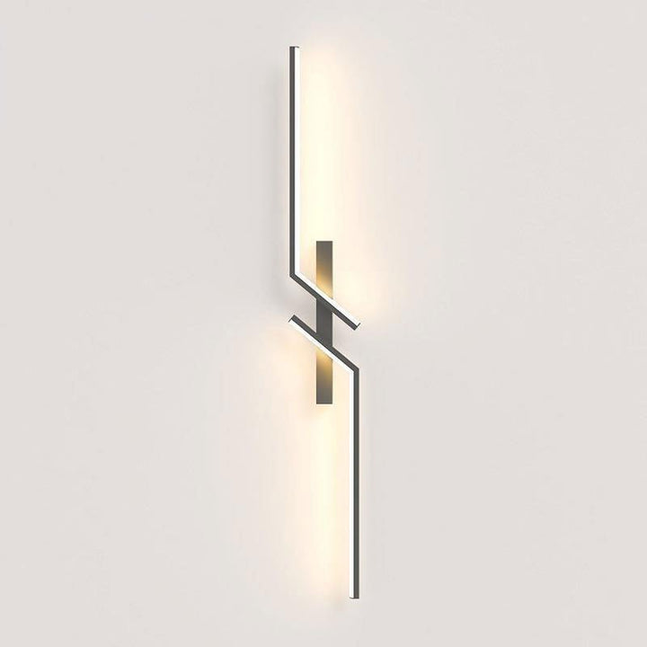 Kreative LED-Wandleuchte mit Streifendesign | Modernes Design