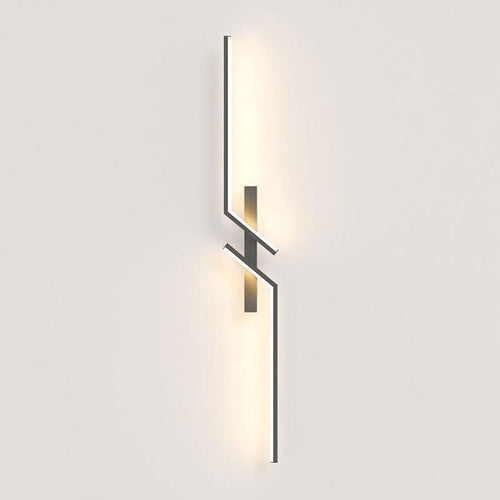 Kreative LED-Wandleuchte mit Streifendesign | Modernes Design