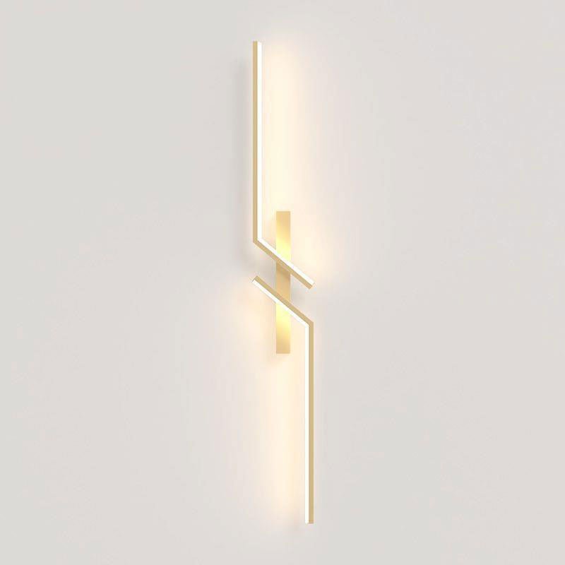 Kreative LED-Wandleuchte mit Streifendesign | Modernes Design