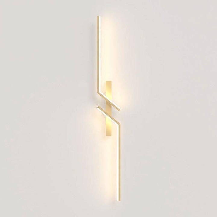 Kreative LED-Wandleuchte mit Streifendesign | Modernes Design