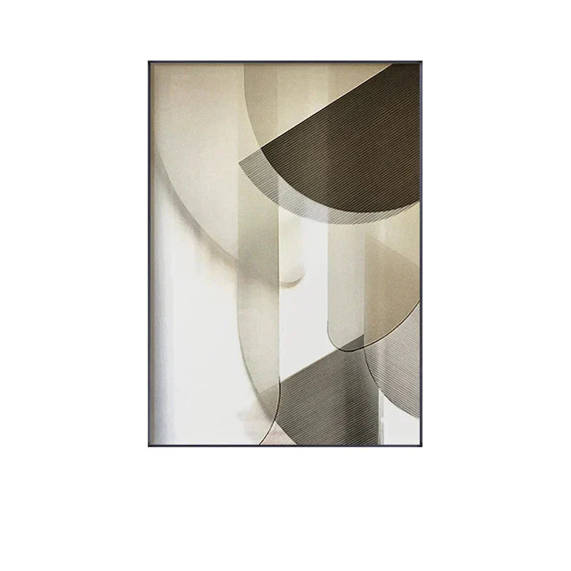 Moderne abstrakte architektonische Ästhetik Wandkunst Fine Art Leinwanddrucke Minimalistische futuristische Bilder für moderne Loftwohnung Wohnzimmer Dekoration